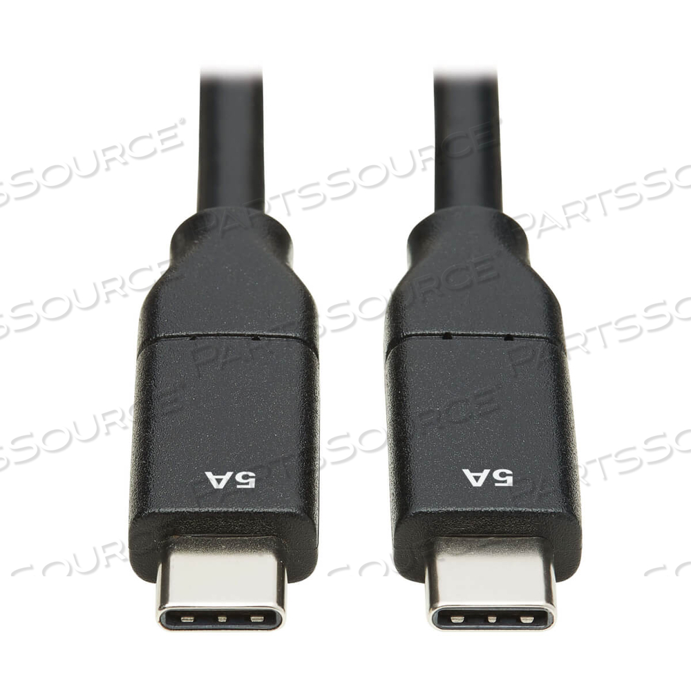 USB C TO USB C CABLE USB 2.0 5A RATING USB-IF CERT M/M 3M by Tripp Lite