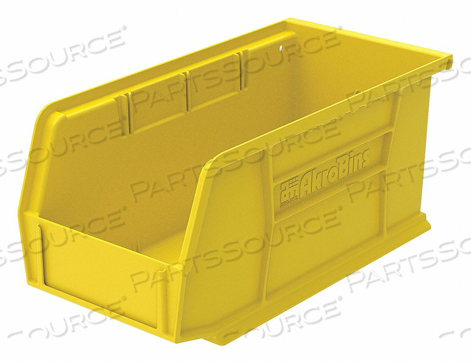 F8657 HANG/STACK BIN 10-7/8 X 5-1/2 X 5 YEL by Akro-Mils / Myers Industries, Inc