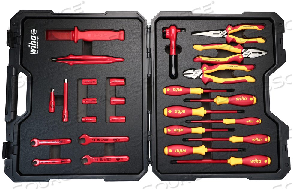 EV ESSENTIALS TOOL KIT 26PC VDE by Wiha Tools