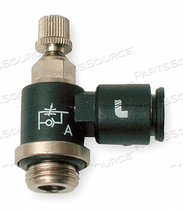 FLOW CONTROL VALVE 6MM PTC M5 X 0.8 by Legris FLOW CONTROL VALVE 6MM PTC M5 X 0.8 by Legris