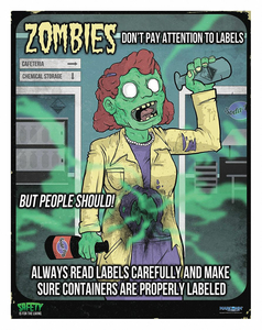 SAFETY POSTER 12 H 16 W by Mancomm SAFETY POSTER 12 H 16 W by Mancomm