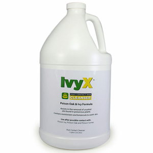 IVY X POST-CONTACT CLEANSER, POSION OAK & IVY TREATMENT LOTION, GALLON JUG by Coretex Products