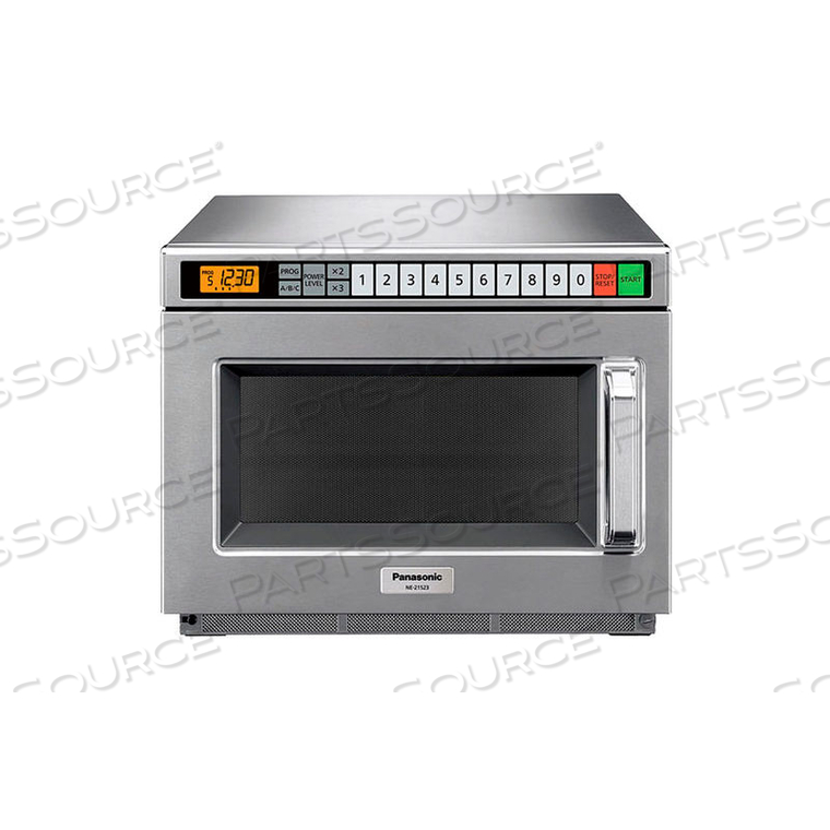 PANASONIC, COMMERCIAL MICROWAVE OVEN, 0.8 CU. FT., 2100 WATTS by Pmr Distributing