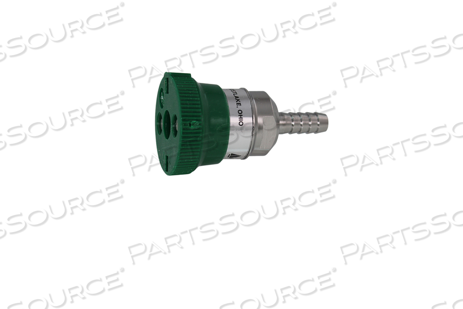 1/4IN HOSE BARB X OHMEDA FEMALE OXYGEN COUPLER by Bay Corporation