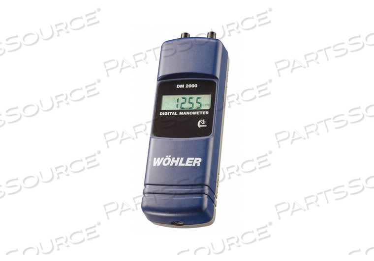 DIGITAL MANOMETER by Wohler DIGITAL MANOMETER by Wohler