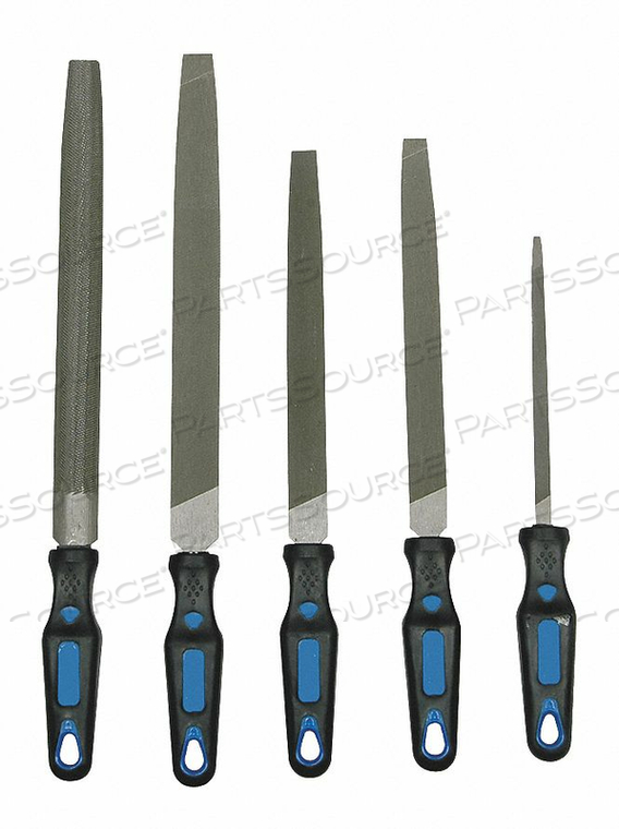 GENERAL PURPOSE FILE SET ERGONOMIC 5 PC by Westward GENERAL PURPOSE FILE SET ERGONOMIC 5 PC by Westward