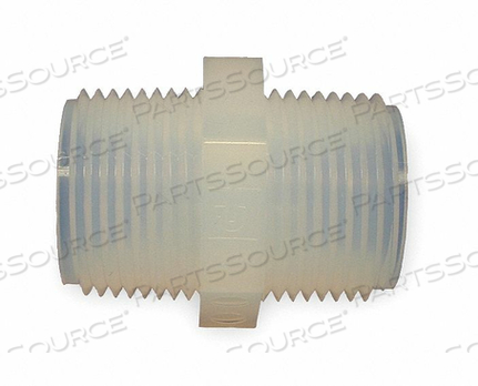 NIPPLE 1/4 IN NPT PFA by Parker Hannifin Corporation NIPPLE 1/4 IN NPT PFA by Parker Hannifin Corporation