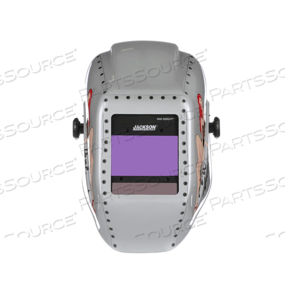 46130 JACKSON SAFETY HLXHALOX ARC ANGEL WELDING HELMET, AUTO DARKENING, GRAY by Jackson Safety