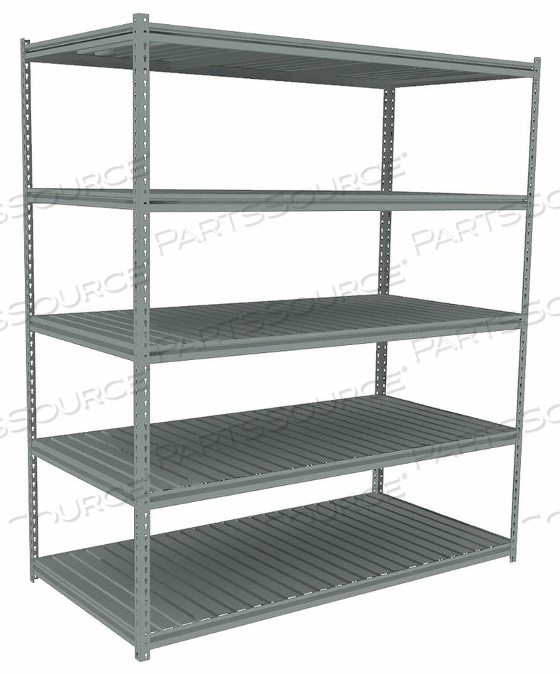BOLTLESS SHELVING STARTER 84 H GRAY by Tennsco Corp.