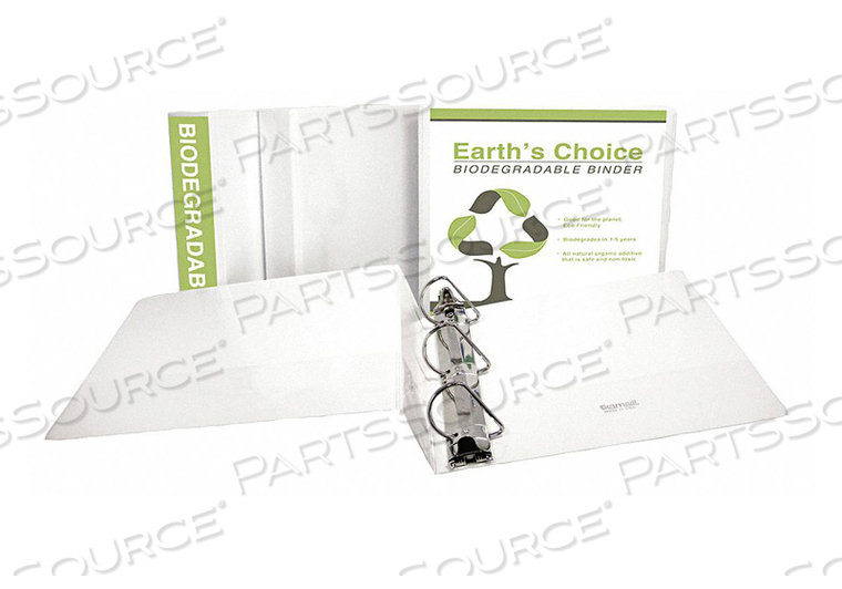 3-RING BINDER 2 WHITE by Samsill 3-RING BINDER 2 WHITE by Samsill