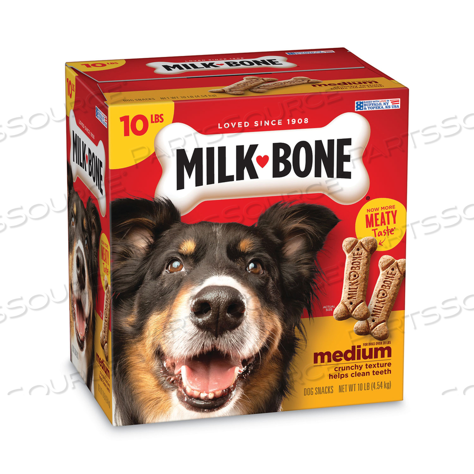 ORIGINAL MEDIUM SIZED DOG BISCUITS, 10 LBS by Milk-Bone ORIGINAL MEDIUM SIZED DOG BISCUITS, 10 LBS by Milk-Bone