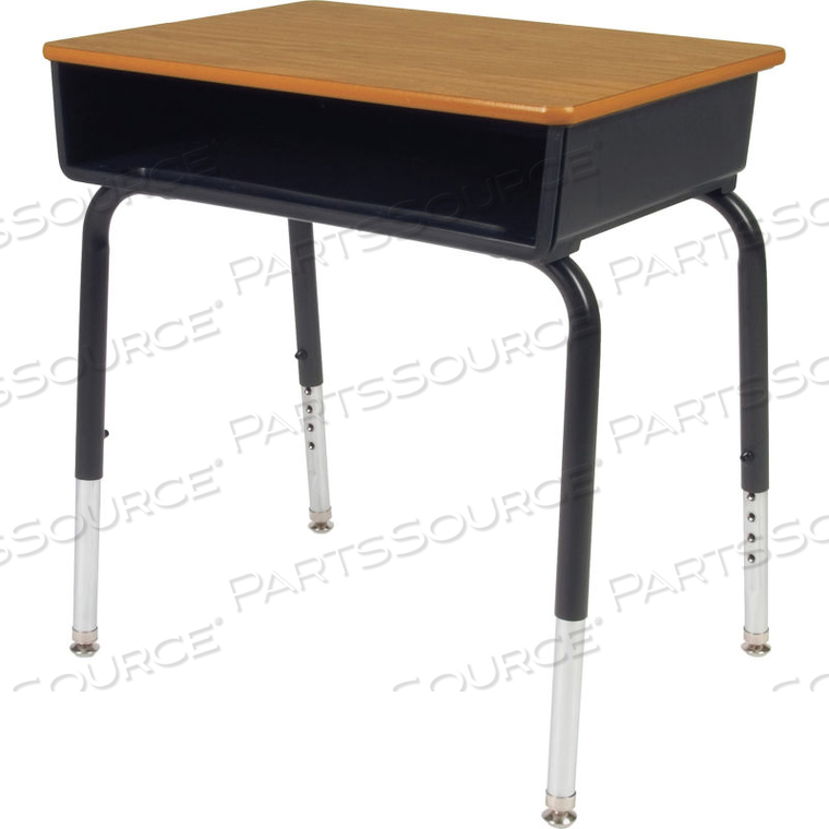 BOOK BOX STUDENT DESKS, MEDIUM OAK - 2/CARTON by Lorell BOOK BOX STUDENT DESKS, MEDIUM OAK - 2/CARTON by Lorell