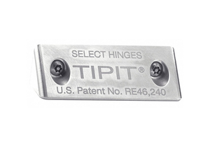 HINGE SCREW-ON SQUARE 1 H 3-5/16 W by Select Hinge