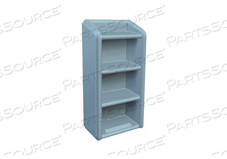 SHELVING UNIT 20IN.WX12IN.H 4 SHELVES PE by Cortech SHELVING UNIT 20IN.WX12IN.H 4 SHELVES PE by Cortech