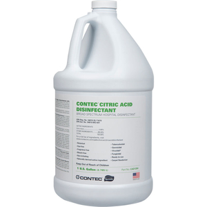 CITRIC ACID DISINFECTANT, GALLON BOTTLE by Contec