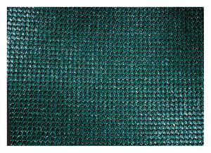SHADE CLOTH, GREEN, POLYETHYLENE, 6 FT OVERALL HT, 10 FT OVERALL LG, 95% SHADE PERCENT by Mauritzon