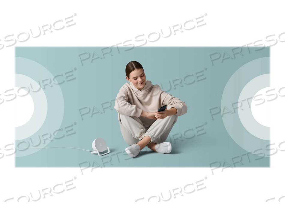 BELKIN SOUNDFORM - SPEAKER - WITH QI (WPC) WIRELESS CHARGER - WIRELESS - BLUETOOTH - 3 WATT - WHITE - FOR APPLE IPHONE 11, 12, SAMSUNG GALAXY NOTE10, by Belkin