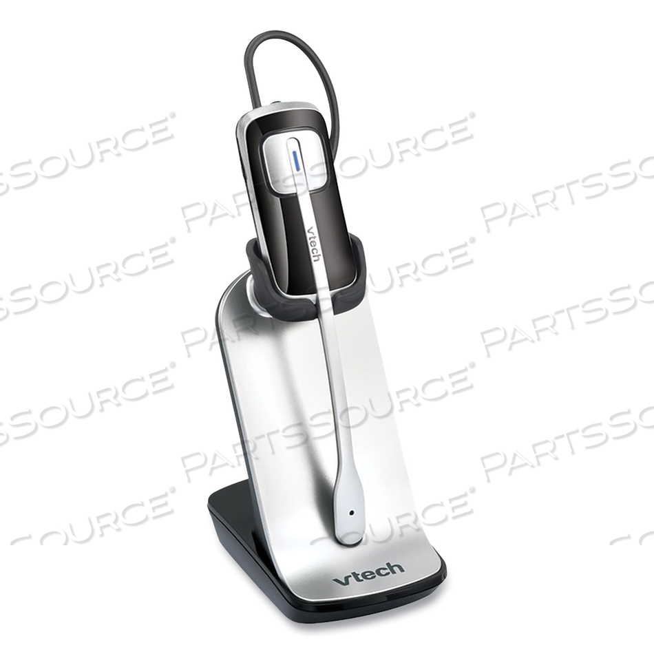 IS6200 MONAURAL CONVERTIBLE HEADSET, BLACK/SILVER by Vtech IS6200 MONAURAL CONVERTIBLE HEADSET, BLACK/SILVER by Vtech