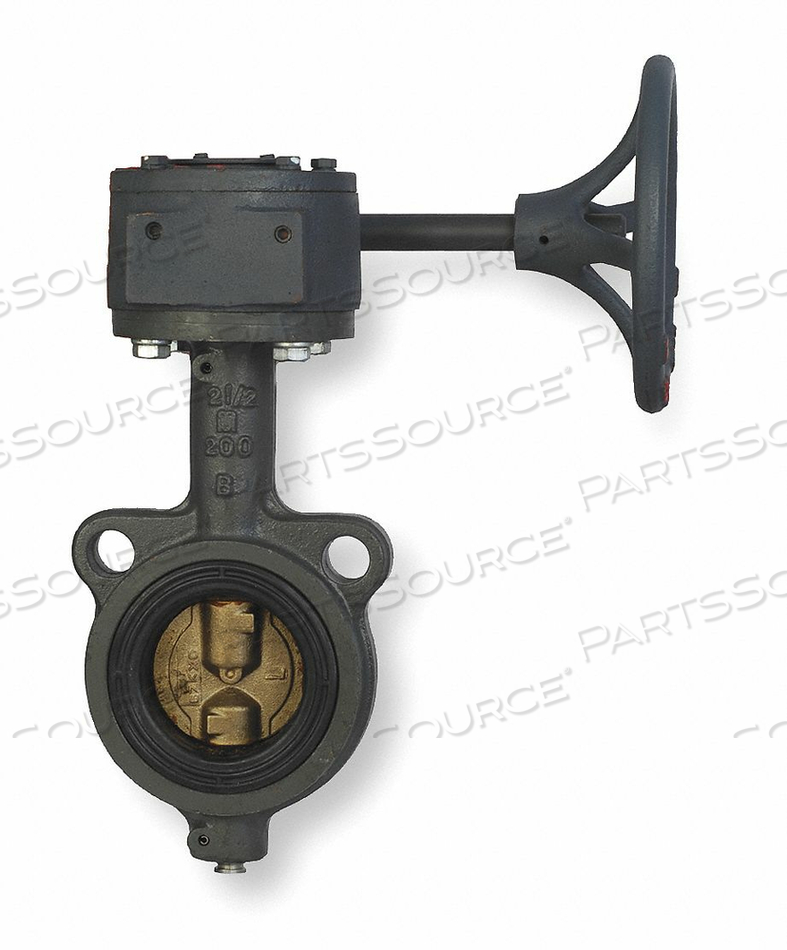BUTTERFLY VALVE WAFER 8 IN GEAR HANDLE by Milwaukee Valve