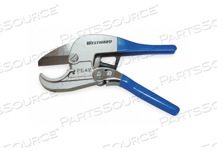 TUBING CUTTER, PRODUCT TYPE TUBING CUTTER, MATERIAL APPLICATION PEX, POLYETHYLENE, POLYPROPYLENE, PVC, PVDF, CUTTING ACTION RATCHETING SHEAR by Westward