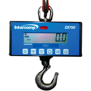 CS750 NTEP MEDIUM-DUTY HANGING SCALE, 500 LB X .2 LB by Intercomp Company