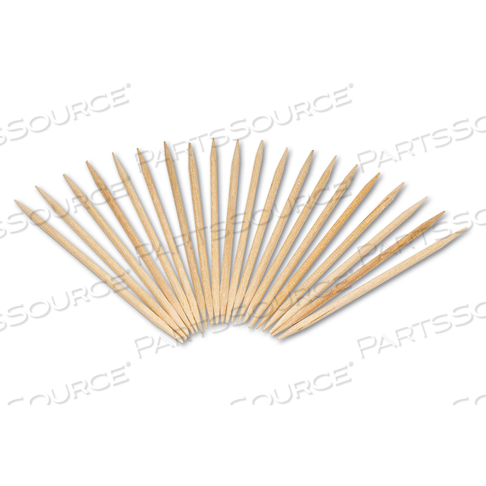 ROUND WOOD TOOTHPICKS, 2.5", NATURAL by Royal Paper