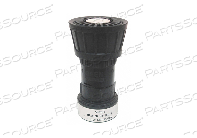 FIRE HOSE NOZZLE 1-1/2 IN. BLACK by Viper