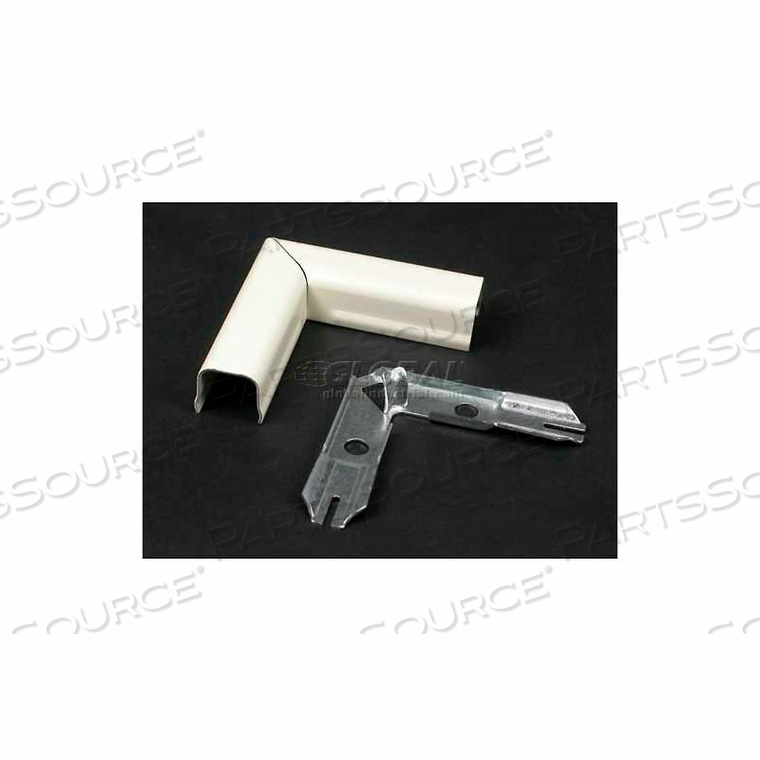 V711 90 FLAT ELBOW, IVORY, 2"L by Wiremold