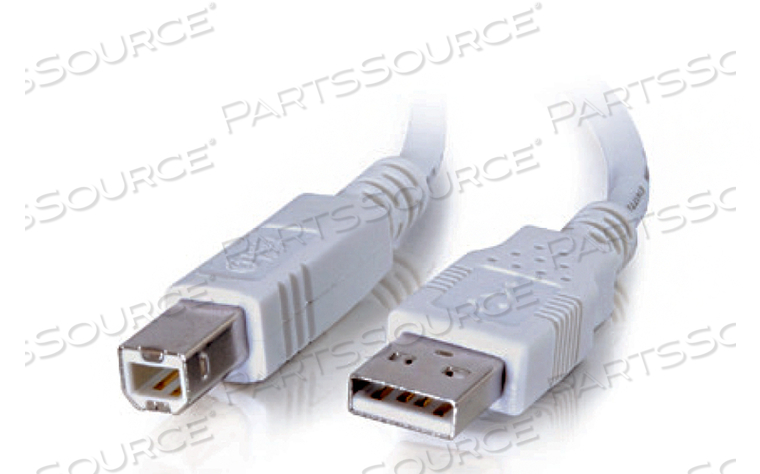 9.8FT USB 2.0 A MALE - B MALE CABLE - WHITE by Legrand AV (C2G)