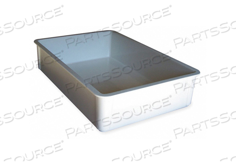 F8686 STACKING CONTAINER HD L 25 3/4 D 6 WHITE by Molded Fiberglass F8686 STACKING CONTAINER HD L 25 3/4 D 6 WHITE by Molded Fiberglass