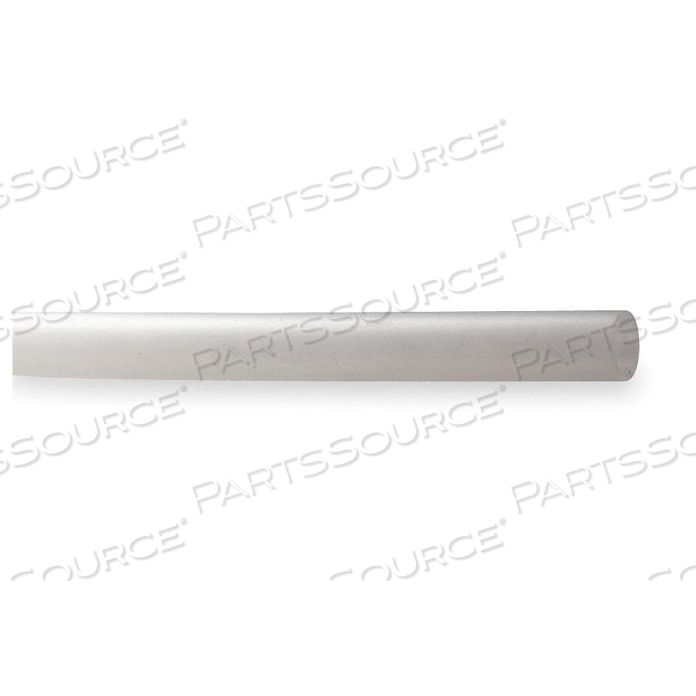 POLY TUBING, POLYETHYLENE, WHITE, 7/16 IN OD, 5/16 IN ID, 25 FT LG by Approved Vendor