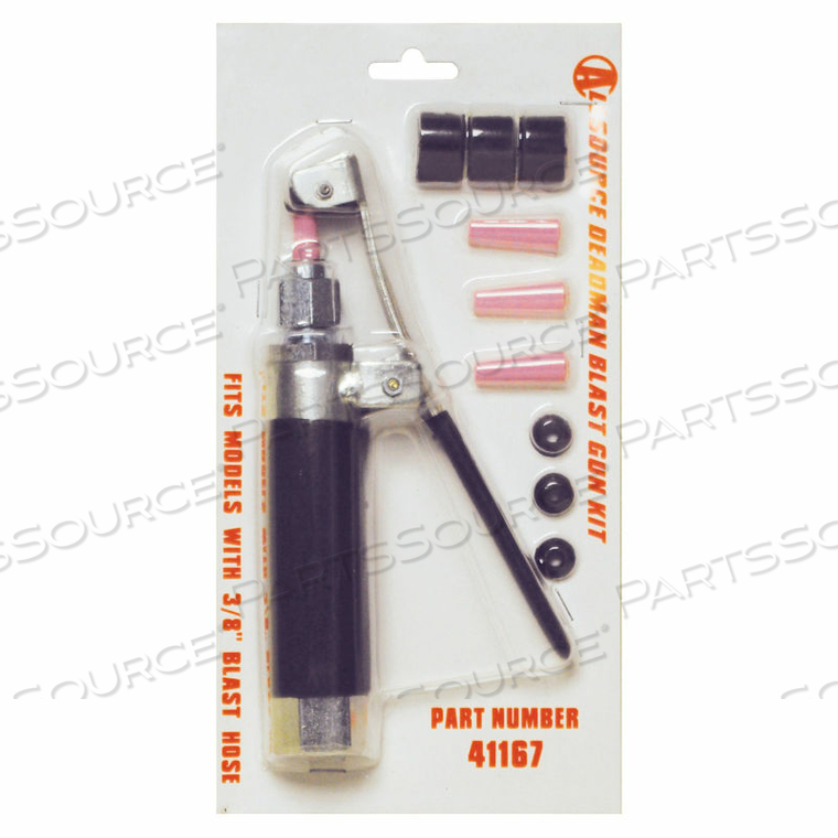 DEADMAN VALVE KIT W/NOZZLES, STEEL/CERAMIC by Allsource Blasters & Equipment DEADMAN VALVE KIT W/NOZZLES, STEEL/CERAMIC by Allsource Blasters & Equipment