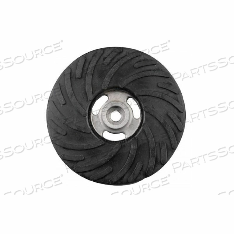 AIR-COOLED RUBBER BACK-UP PADS 4-1/2"X5/8-11" 