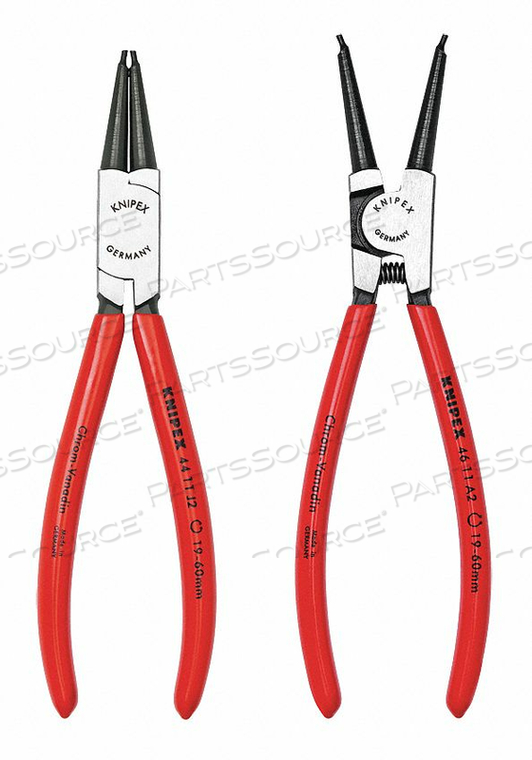 RETAINING RING PLIER SET 0 DEG. 2 PC by Knipex RETAINING RING PLIER SET 0 DEG. 2 PC by Knipex