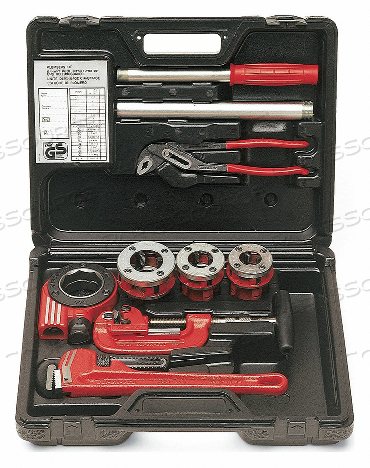 RATCHET PIPE THREADER KIT 1/2 TO 1 by Rothenberger