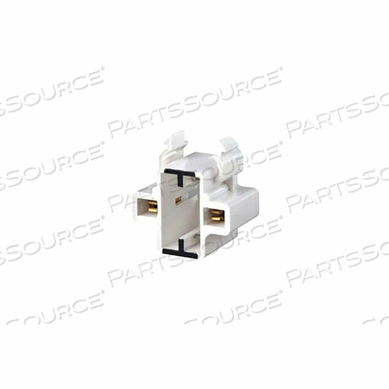 GX23, GX23-2 BASE, 2-PIN, COMPACT FLUORESCENT LAMPHOLDER by Leviton