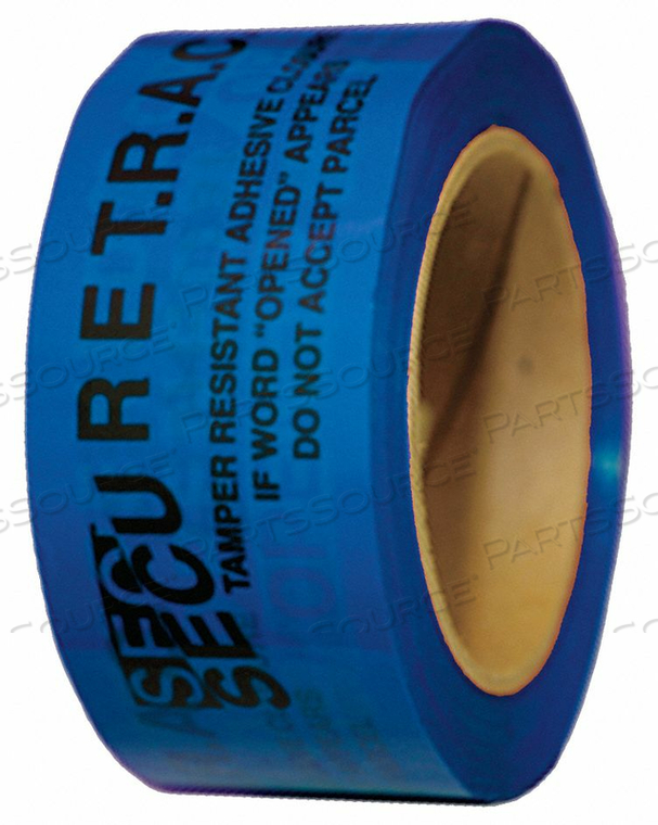 TAMPER EVIDENT TAPE BLUE 2INX180FT by NovaVision TAMPER EVIDENT TAPE BLUE 2INX180FT by NovaVision
