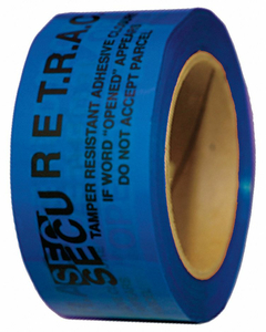 TAMPER EVIDENT TAPE BLUE 2INX180FT by NovaVision