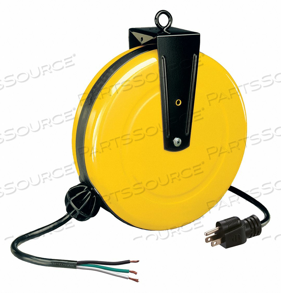 CORD REEL 25FT 16 AWG BARE 125VAC by Lumapro Products