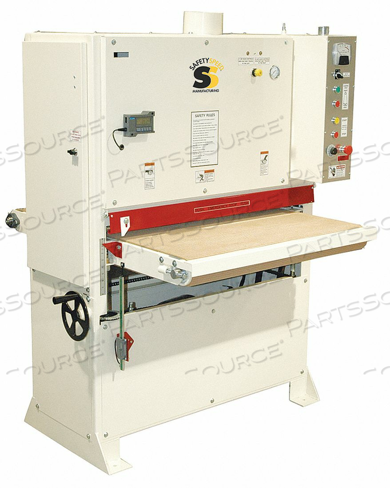 WIDE BELT SANDER 15HP 208/230/460V 3PHS by Safety Speed