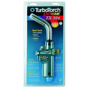 TURBOTORCH EXTREME SELF LIGHTING TORCHES, TX504 TORCH SWIRL, MAP-PRO/LP GAS by TurboTorch