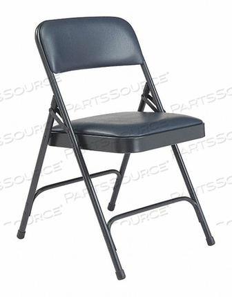 FOLDING CHAIR VINYL BLUE PK4 by National Public Seating FOLDING CHAIR VINYL BLUE PK4 by National Public Seating