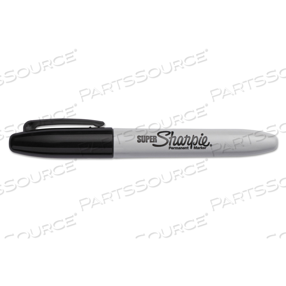 SUPER PERMANENT MARKER, FINE BULLET TIP, BLACK by Sharpie