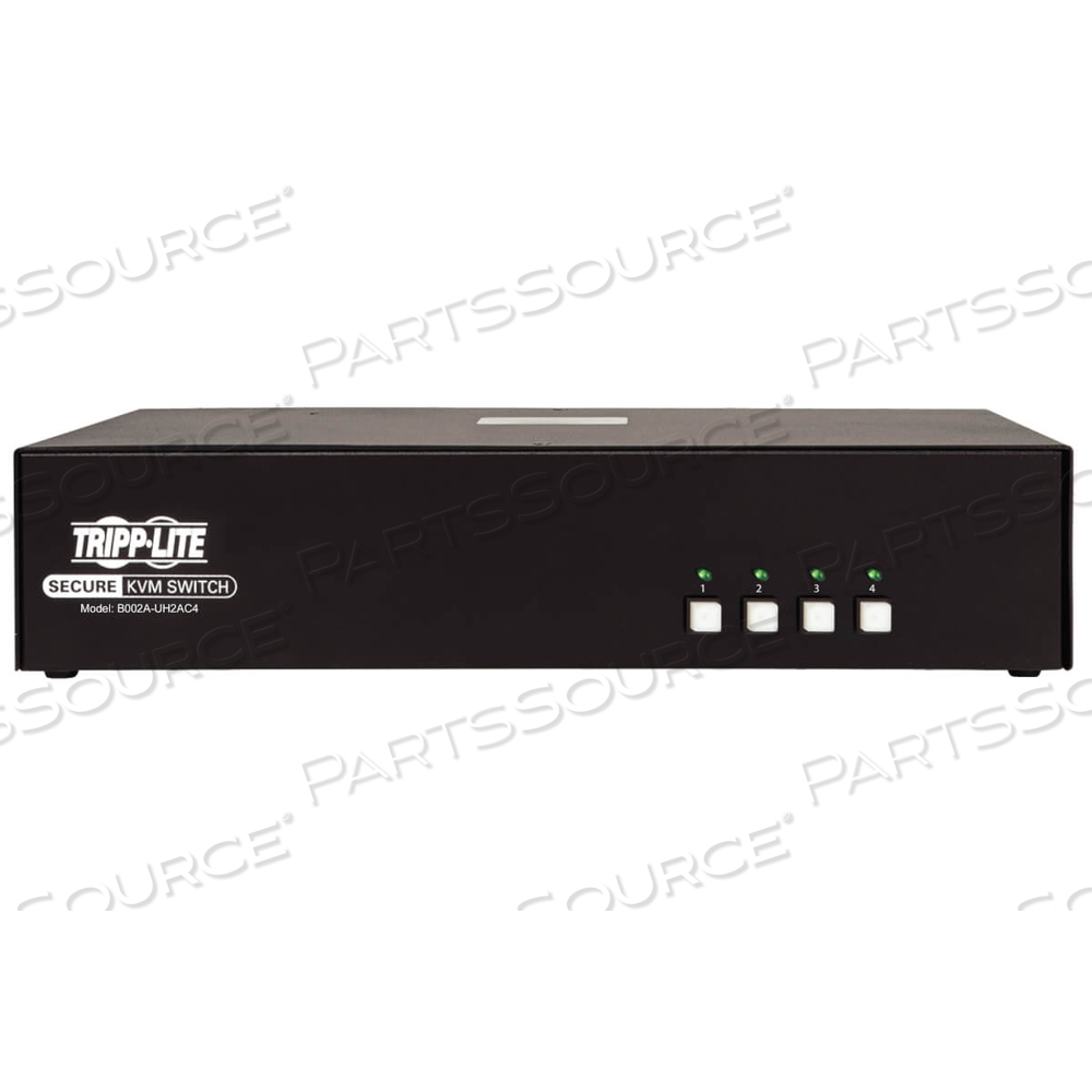 4P DUALMNTR HDMI KVM,CAC,PP3.0 by Tripp Lite