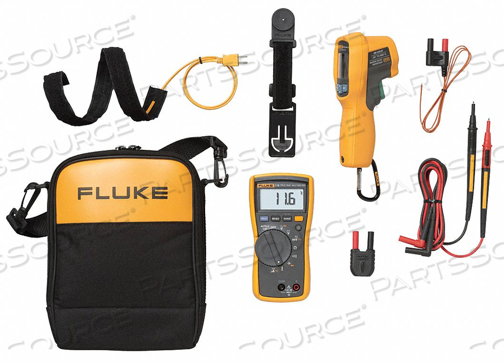 MULTIMETER/IR THERMOMETER KIT by Fluke Electronics Corp (Industrial Div.)