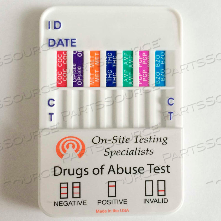 SPECIALISTS 5-PANEL DIP CARD DRUG TEST, 25 TESTS/BOX by On-Site Testing Specialist Inc