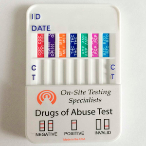 SPECIALISTS 5-PANEL DIP CARD DRUG TEST, 25 TESTS/BOX by On-Site Testing Specialist Inc SPECIALISTS 5-PANEL DIP CARD DRUG TEST, 25 TESTS/BOX by On-Site Testing Specialist Inc