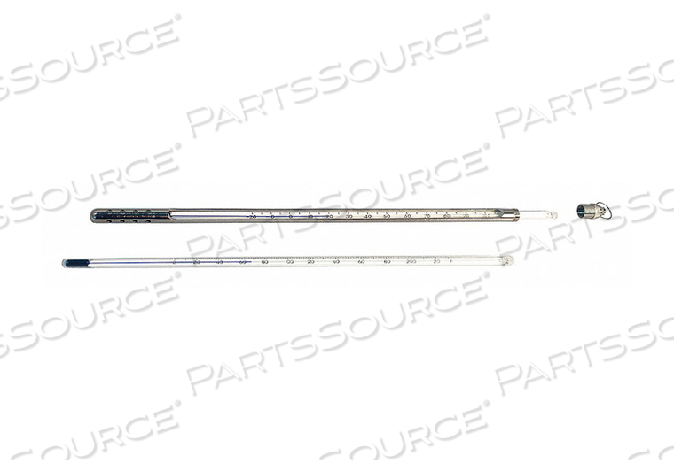 LIQUID IN GLASS THERMOMETER 2 DEG F by Vee Gee