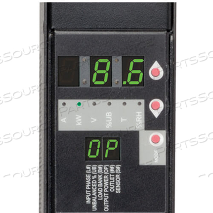 PDU 3-PHASE SWITCHED 208V 8.6 KW IEC-309 24 C13; 6 C19 0URM TAA 