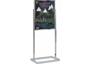 DRY ERASE BOARD BLACK DRY ERASE 24X36 by United Visual Products